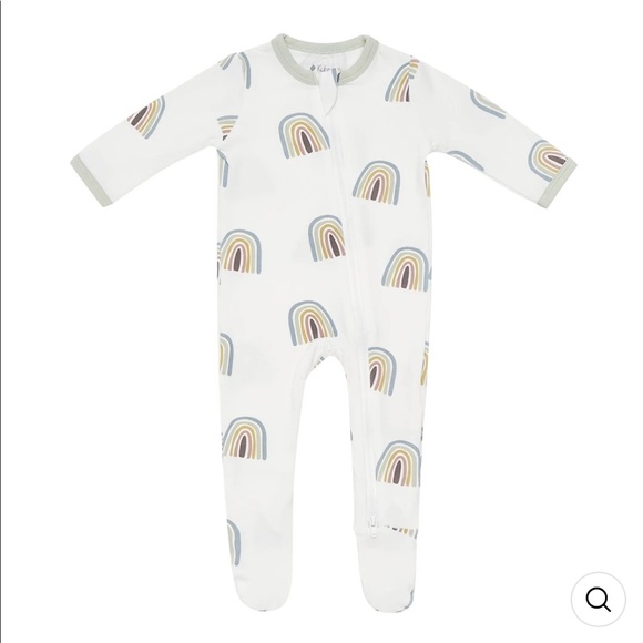 Kyte Pajamas Nwt Kyte Aloe Rainbow Footie Outfit Pajama Poshmark